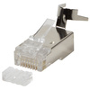 LogiLink Connecteur RJ45 mâle, Cat. 6A / Cat. 8.1A, blindé