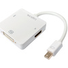 LogiLink Adaptateur mini DisplayPort mâle - DVI femelle +