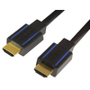 LogiLink Câble HDMI Premium pour Ultra HD, 1,8 m, noir