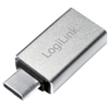 LogiLink Adaptateur USB, USB-C mâle - USB-A 3.0 femelle