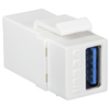 LogiLink Module Keystone USB 3.0, blanc