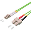 LogiLink Câble patch à fibre optique LC-Duplex - SC-Duplex,