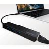 LogiLink Hub USB 3.0 avec fiche USB-C 3.1 Gen1 & adaptateur