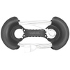 LogiLink Enrouleur de câble, pour câbles de 2 à 20 m, noir