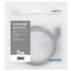 LogiLink Cordon convertisseur DisplayPort - DVI, 2,0 m, noir