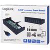 LogiLink Hub USB 3.0 de 5,25' avec port de chargement rapide