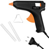 LogiLink Pistolet à colle, 20 watts, noir/orange