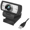 LogiLink Caméra de conférence HD USB, 2 micros, 120 degrés