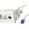 LogiLink Câble de point de consolidation Cat. 6A, 5,0 m