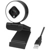 LogiLink Webcam USB Full HD à deux micros, noir