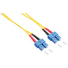 LogiLink Câble patch fibre optique, SC-Duplex-SC-Duplex, 2 m