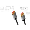 LogiLink Câble DisplayPort 1.4, fiche mâle - mâle, 1,0 m