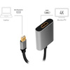 LogiLink Câble adaptateur Mini Displayport - HDMI, 0,15 m