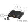 LogiLink Distributeur HDMI 4K/30 Hz, fin, 4 ports, noir