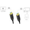 LogiLink Câble de fibre optique hybride HDMI AOC, 10 m