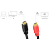 LogiLink Câble HDMI 2.0, fiche mâle A - mâle A, AMP, 10 m