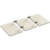 LogiLink Plateau de table, 3 parties, noir