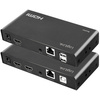 LogiLink Kit d'extension HDMI via LAN/KVM/2xUSB-A/1080p/HDCP