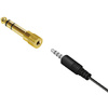 LogiLink Adaptateur audio, jack 6,35 mm - jack 3,5 mm