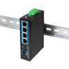 LogiLink Switch industriel Gigabit Ethernet, 4 ports