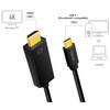 LogiLink Câble de connexion USB-C - HDMI, 3,0 m, noir