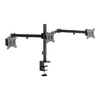 LogiLink Support triple écran, longueur bras: 658 mm, noir