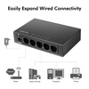 LogiLink Switch de bureau Gigabit Ethernet, 5 ports, noir