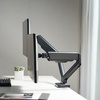 LogiLink Bras support double, longueur du bras: 450 mm, noir
