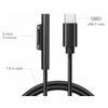 LogiLink Cordon de charge USB-C - Microsoft Surface, noir