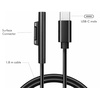 LogiLink Cordon de charge USB-C - Microsoft Surface, noir