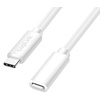 LogiLink Rallonge USB 2.0, 1 m, blanc