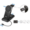 LogiLink Station de charge 4 en 1, compatible Apple MagSafe