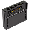 LogiLink Mini-répartiteur, cat. 6A, 4 ports, noir