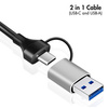 LogiLink Adaptateur réseau Ethernet USB vers RJ45, gris