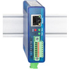 W&T Web-IO 4.0 analogique 0-10V, PoE, IP20, bleu