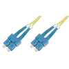 DIGITUS Câble patch à fibres optiques,SC duplex - SC duplex