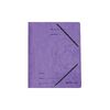 herlitz Chemise à élastiques easyorga, A4, violet
