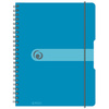 herlitz Cahier à spirales easy orga to go, A4, bleu