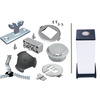 BACHMANN Adaptateur de montage Easy-Desk-2B, couleur: argent