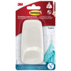 3M Command Crochet pour salle de bain design, blanc