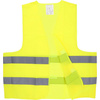 cartrend Gilet de sécurité, EN ISO 20471, jaune