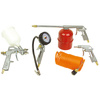 BRÜDER MANNESMANN Kit air comprimé, 5 pièces
