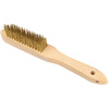 BRÜDER MANNESMANN Brosse métallique, 5 rangées