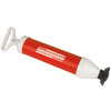 BRÜDER MANNESMANN Pompe de débouchage d'évier, blanc/rouge