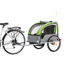 FISCHER Remorque de vélo pour enfants Komfort, noir / vert