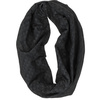 FISCHER Foulard multifonction, microfibre, anthracite/vert