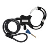FISCHER Antivol-menotte pour vélo, longueur: 1.200 mm