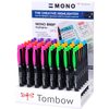 Tombow Surligneur MONO edge, présentoir acrylique de 48