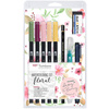 Tombow Kit pour aquarelle 'Floral', 11 pièces