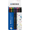 Tombow Feutre à pointe fine MONO drawing pen, étui de 8